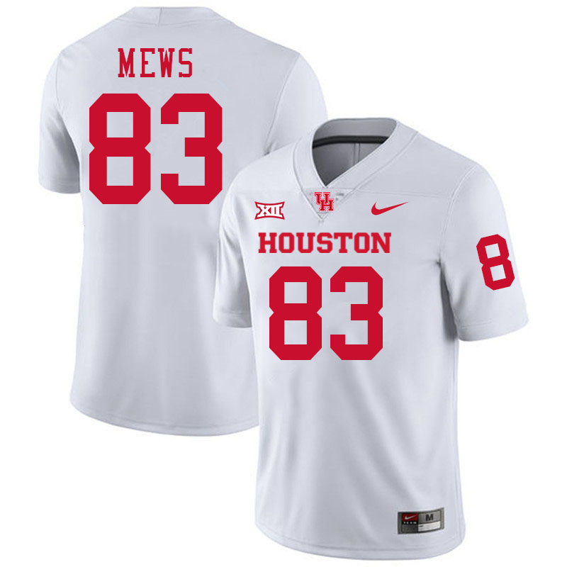 Mekhi Mews Houston Jersey,Houston Cougars #83 Mekhi Mews Jersey Youth College Uniforms-White